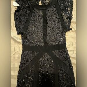 UK2LA Black Lace Small Sexy Full Bodysuit